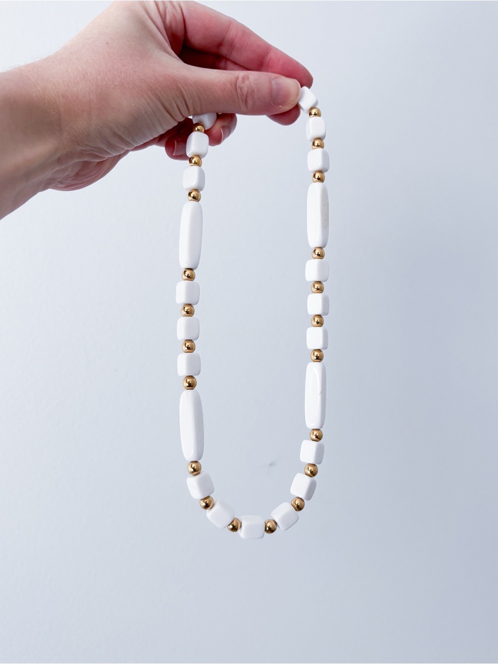 Vintage Trifari beaded necklace